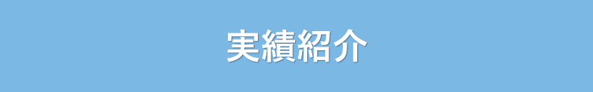 実績紹介